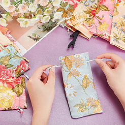 9Pcs 9 Style Silk Pouches&nbsp;ABAG-GA0001-10