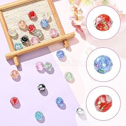 24Pcs 8 Styles Handmade Lampwork Beads&nbsp;LAMP-FS0001-79