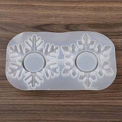Snow Candlestick Christmas Silicone Molds Candle Molds&nbsp;SIL-B071-03