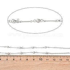 304 Stainless Steel Flat Round Link Chains&nbsp;CHS-H117-01P