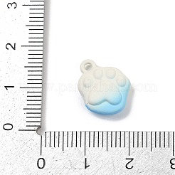 Spray Painted Alloy Pendants&nbsp;PALLOY-S038-13B