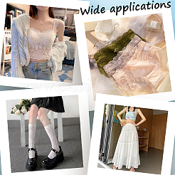 6.25M Nylon Elastic Lace Trim&nbsp;OCOR-GF0003-77A