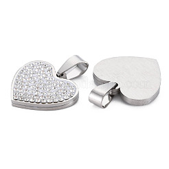 201 Stainless Steel Pendants&nbsp;STAS-N095-039P