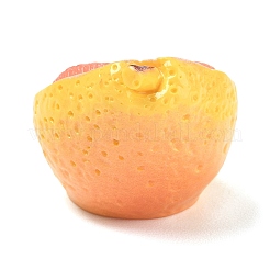Opaque Resin Imitation Fruit Cabochons&nbsp;RE-CBA068D-03B-01