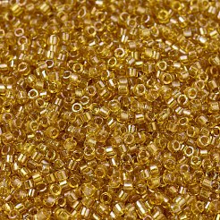 MIYUKIデリカビーズ  シリンダー  日本製シードビーズ  11/0  （染色されたマリーゴールドの中のdb2372)  1.3x1.6mm  穴：0.8mm  約2000PCS /ボトル  10 G /ボトル&nbsp;SEED-JP0008-DB2372