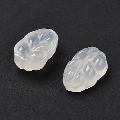 天然瑪瑙の葉ペンダント  16~17x10~11x5~6mm  穴：0.8mm&nbsp;G-U025-04