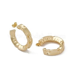 Rack Plating Brass Stud Earrings for Women&nbsp;EJEW-A088-04G