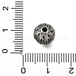 Engraved 304 Stainless Steel Beads&nbsp;STAS-H263-17AS-04