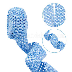 2 Rolls 2 Sizes Polyester Elastic Ribbon&nbsp;EW-TA0001-02J