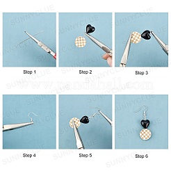 DIY Dangle Earring Making Kits&nbsp;DIY-SC0016-67
