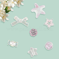 180Pcs 15 Styles Acrylic Beads&nbsp;OACR-PA0001-11