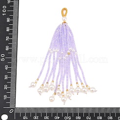 Transparent Glass & Plastic Beads Big Pendants&nbsp;GLAA-B038-01B