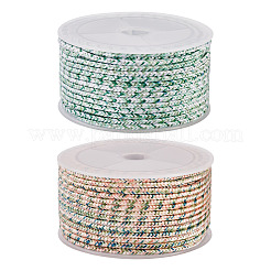 2Rolls 2 Colors 8-Ply Braided Nylon Cords&nbsp;OCOR-TA0003-45A