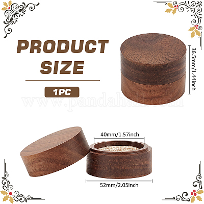 Round Wood Rings Storage Boxes&nbsp;AJEW-WH0166-16B-1