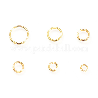 Brass Open Jump Rings&nbsp;KK-JQ0001-01G-1