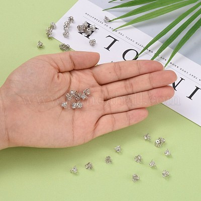 Iron Bead Caps&nbsp;IFIN-D042-6x4.5-P-1