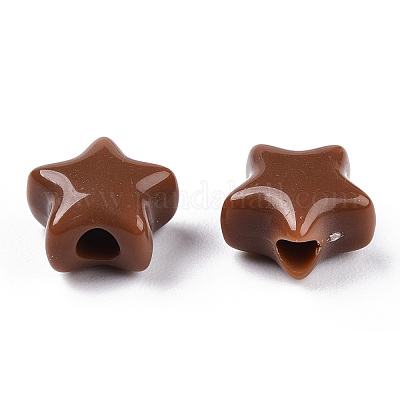 Opaque Acrylic Beads&nbsp;X-MACR-T047-01-01-1