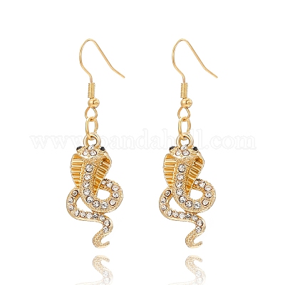 Snake Alloy Dangle Earrings&nbsp;PW-WG93261-01-1