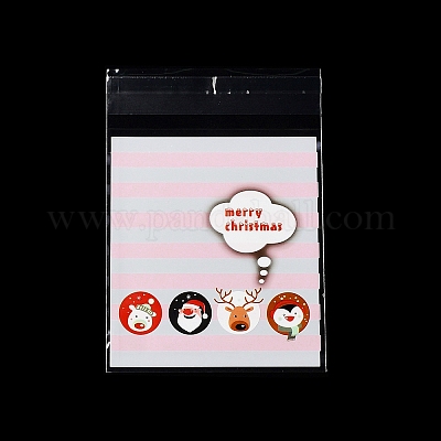 Christmas Theme Plastic Bakeware Bag&nbsp;OPP-Q004-03H-1
