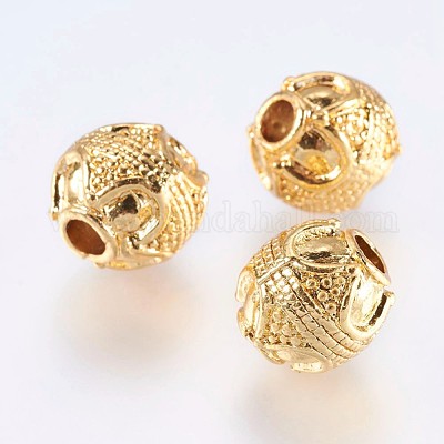 Alloy Beads&nbsp;PALLOY-F204-01G-1