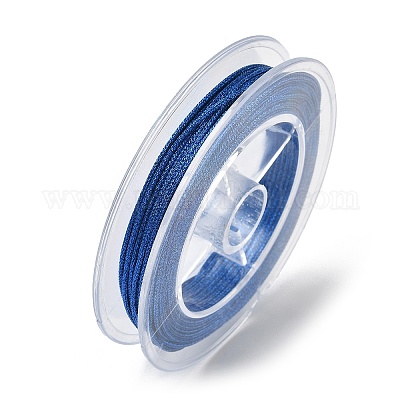 ポリエステルメタリック糸  魚糸入り  ラウンド  ミディアムブルー  1mm&nbsp;OCOR-D301-02-1