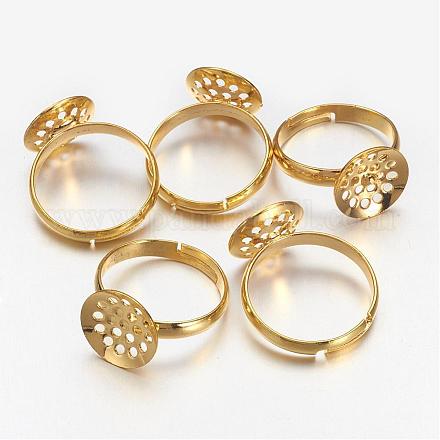 Brass Ring Components KK-G121-G-1