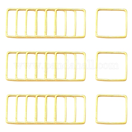 Square Brass Linking Rings EC03010mm-G-1