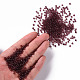 ガラスシードビーズ  トランスペアレント  ラウンド  淡いバイオレットレッド  8/0  3mm  穴：1mm  約666粒/30g&nbsp;X2-SEED-A004-3mm-16-4