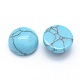 Synthetic Turquoise Cabochons&nbsp;G-P393-R13-10MM-2