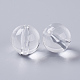 アクリルビーズ  ラウンド  透明  16mm  穴：2mm  約210個/500g&nbsp;PL529-2