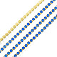 Brass Rhinestone Strass Chains&nbsp;CHC-N017-003B-B08-1