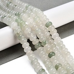 天然天山翠珪岩ビーズ連  ロンデル  8x5mm  穴：1mm  約73~75個/連  14.65~14.88''（37.2~37.8センチメートル）&nbsp;G-D481-20