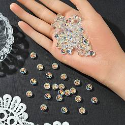プレシオサ®クリスタルビーズ  チェコクリスタル  451 19 002 ベラトリックス  00030 200 クリスタル アブ  8mm  穴：1.2mm&nbsp;Y-PRC-BC8-00030-200
