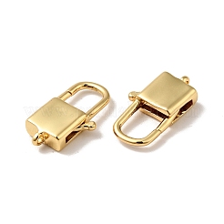 真鍮カニカン  カドミウムフリー＆ニッケルフリー＆鉛フリー  18KGP本金メッキ  18x10x4mm  穴：1mm&nbsp;KK-J301-21G