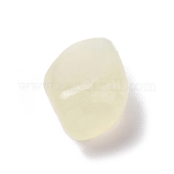 天然な新しい翡翠のビーズ  穴なし/ドリルなし  ナゲット  17~28x11.5~16x8.5~11.5mm  約90個/500g&nbsp;G-A023-01L