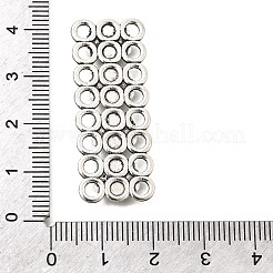 チベット風合金連バー  花の長方形  アンティークシルバー  27x15x1mm  穴：2mm&nbsp;FIND-D042-06E-AS