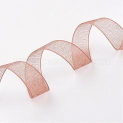 薄地オーガンジーリボン  リボンのDIY素材  シエナ  1/2インチ（12mm）  500ヤード（457.2M）&nbsp;RS12mmY-072
