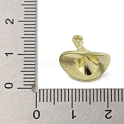 ラックめっき合金ペンダント  鉛フリー＆カドミウムフリー  帽子チャーム  ゴールドカラー  13x14.5x11.5mm  穴：1.5mm&nbsp;PALLOY-F312-64G