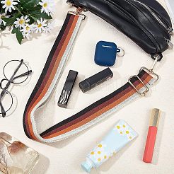 キャンバスバッグストラップ  合金回転式ナスカン付き  バッグ交換用アクセサリー  ゴールド  71cm&nbsp;FIND-WH0065-24B-02