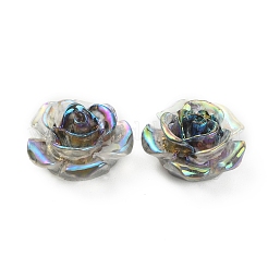 オペーク樹脂カボション  ローズ  グレー  15x7mm&nbsp;FIND-WH0120-55A