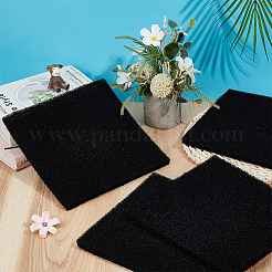 活性炭フィルターメディアパッド  水槽用スポンジフォームシート  正方形  ブラック  230x230x13mm&nbsp;AJEW-WH0348-975D