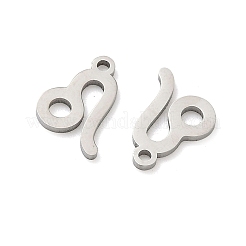 304ステンレススチール製の星座ペンダント  レオチャーム  12x9x1mm  穴：1.2mm&nbsp;STAS-H260-01P-10