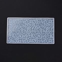 DIYダイヤモンド模様ディスプレイベースシリコーン型  レジン型  UVレジン＆エポキシレジンのクラフト作り用  長方形  ゴーストホワイト  300x165x9mm&nbsp;DIY-K058-09