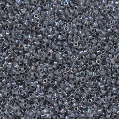 MIYUKIデリカビーズ  シリンダー  日本製シードビーズ  11/0  （db0081)グレーの裏地付き  1.3x1.6mm  穴：0.8mm  約10000個/袋  50 G /袋&nbsp;SEED-X0054-DB0081