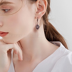 50個5色電気メッキシェルビーズ  カウリのシェル  ミックスカラー  15~20x10~12x5~6mm  穴：12~14x2~3mm  10個/色&nbsp;BSHE-SZ0001-09