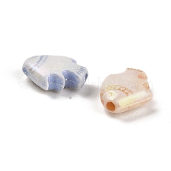 プラスチックビーズ  クラフトビーズ  ミックスカラー  魚  11.5x9.5x4mm  穴：1.6mm  約1562個/500g&nbsp;KY-B004-16B
