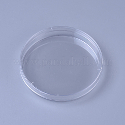 プラスチック使い捨て細胞培養皿  フラットラウンド  透明  6.95x1.25cm  内径：6.45のCM&nbsp;AJEW-WH0098-15B