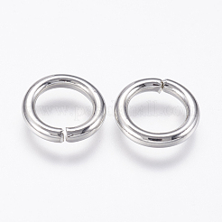 鉄オープン丸カン  ラウンド  プラチナ  12ゲージ  12x2mm  内径：8mm&nbsp;X-IFIN-F136-01P