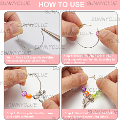 キットを作るDIYワイングラスチャーム  真鍮ワイングラスチャームリングを含む  ちょう結び合金ペンダント  アクリル文字ビーズ  アンティークシルバー  25x22x6mm  穴：1.6mm&nbsp;DIY-SC0032-20