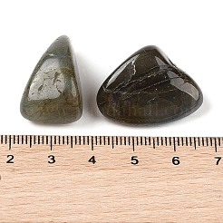 天然石ラブラドライトビーズ  ナゲット  穴なし/ドリルなし  タンブルストーン  16~24x14~18x6~12mm&nbsp;G-Z062-04